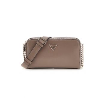 Geanta crossbody cu bareta din lant Daryna - Maro taupe
