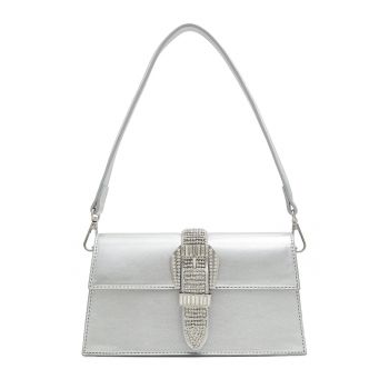 Geanta crossbody de piele ecologica cu strasuri Annmarie