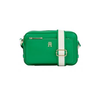 Geanta crossbody de piele ecologica Iconic - Verde
