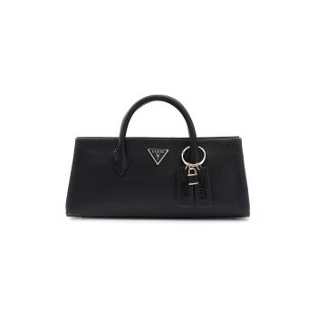 Geanta crossbody din piele ecologica cu bareta detasabila Noelle - Negru