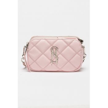 Geanta crossbody din piele ecologica Marvis - Roz deschis