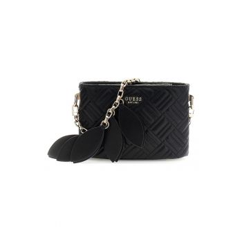 Geanta crossbody matlasata Sally - Negru