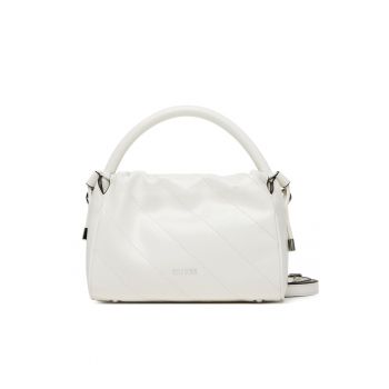 Geanta dama  Amys - alb - din piele ecologica