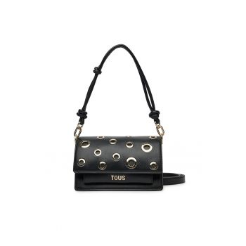 Geanta dama  Audree Eyelets - ecologica - 20022 - Negru