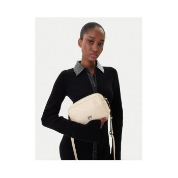 Geanta dama  Bianco Z14E Carrie Camera Bag - piele naturala - roz