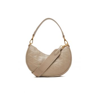 Geanta dama  Black/Corrida-Black-White - din piele naturala - model Q47 - dimensiuni nedefinite.