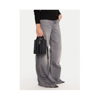 Geanta dama  Erenia Mini - ecologica - neagra - 30x20x10cm