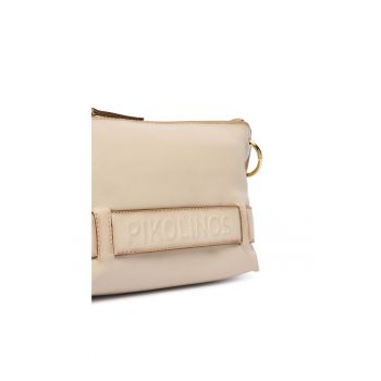 Geanta dama  Marfil 807 - piele naturala - alba