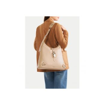 Geanta dama  model BHA7955-BR - bej - material sintetic