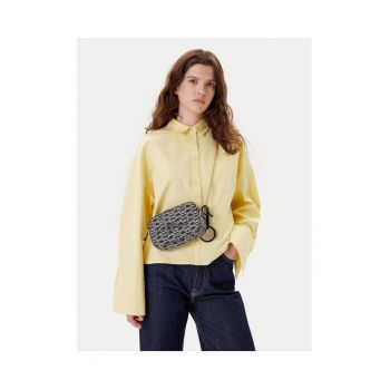 Geanta dama  model Blu/Ecru - dimensiuni universale