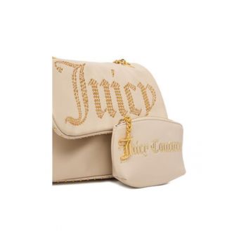 Geanta dama  model EO-BEJXT8798WVP - bej - fara model - din tesatura.