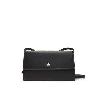 Geanta dama  model Pegaso - piele naturala - neagra