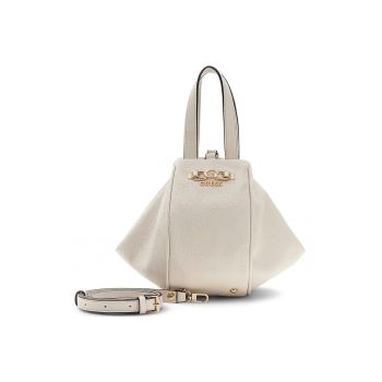 Geanta de mana cu bareta aditionala Anise - Alb fildes