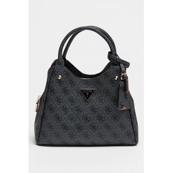 Geanta de umar cu model monograma Meridian II - Auriu/Bleumarin