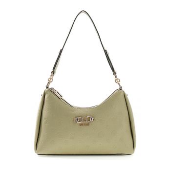 Geanta din piele ecologica cu bareta de umar Anise - Verde pal