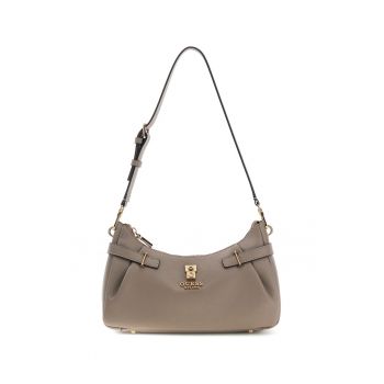 Geanta din piele ecologica cu bareta de umar Yesba - Grej