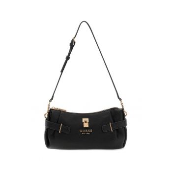 Geanta din piele ecologica cu bareta de umar Yesba - Negru