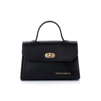 Geanta eleganta cu bareta aditionala - Negru - 12.5 x 20 x 8 CM