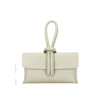 Geanta mica bej deschis din piele naturala 1732 123 19839 - Bej