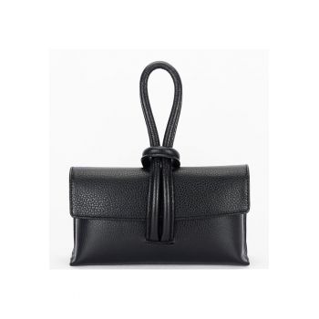 Geanta mica neagra din piele naturala 1732 123 19838 - Negru