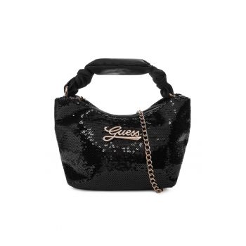 Geanta  pentru fetite - material textil - negru