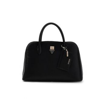 Geanta shopper din piele ecologica cu portcart detasabil Patsie - Negru