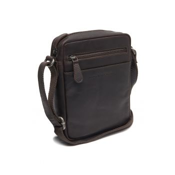 Geanta umar barbati piele naturala - 2.2 litri - Laveno - - Maro inchis