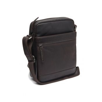 Geanta umar barbati piele naturala - 3.4 litri - Anzora - - Maro inchis