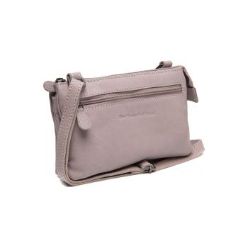 Geanta umar dama piele naturala - 1.2 litri - Osaka - - Lila pal