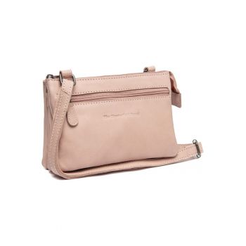 Geanta umar dama piele naturala - 1.2 litri - Osaka - - Roz pal