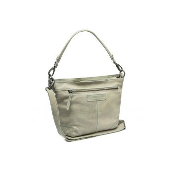 Geanta umar dama piele naturala - 6.8 litri - Lucy - - Verde pal