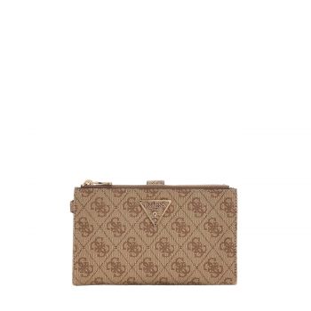 Laurel 4g logo wallet latte