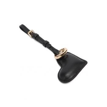 Pandantiv Geanta dama -  neagra - piele naturala