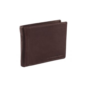 Portofel barbati piele naturala - Alvina - - Maro