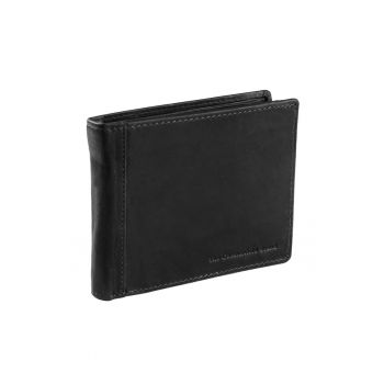 Portofel barbati piele naturala - Alvina - - Negru