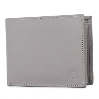 Portofel barbati Ronno, Alvaro PT1477 , piele naturala, Gri