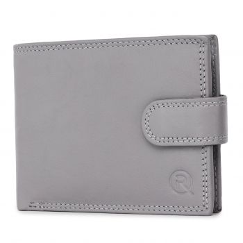 Portofel barbati Ronno, Iacov PT1480, piele naturala, Gri