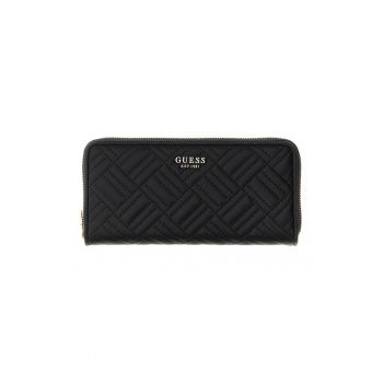 Portofel cu fermoar Sally - Negru