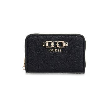 Portofel de piele ecologica cu logo si fermoar Anise