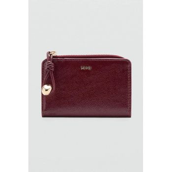 Portofel pliablil cu logo - Rosu inchis