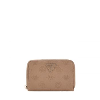 Zip around wallet dark taupe
