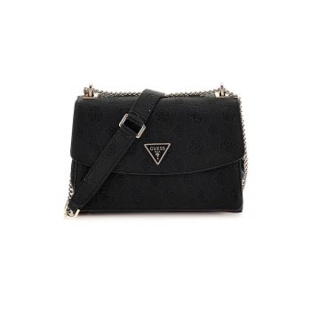 Geanta crossbody de piele ecologica Cresidia - Negru