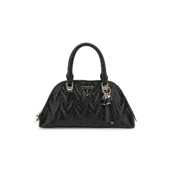 Geanta crossbody de piele ecologica cu logo Adelard