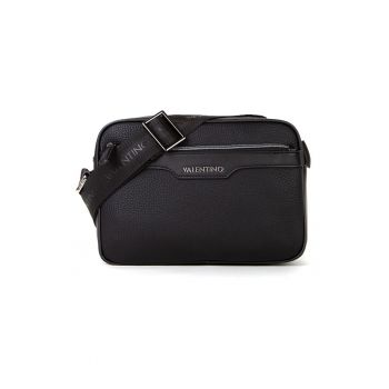 Geanta crossbody de piele ecologica Efeo - Negru