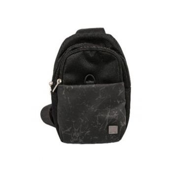 GEANTA CROSSBODY  RIVIERA 31X22X8 CM GRI INCHIS