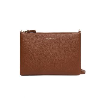 Geantă dama -  maro - piele naturală