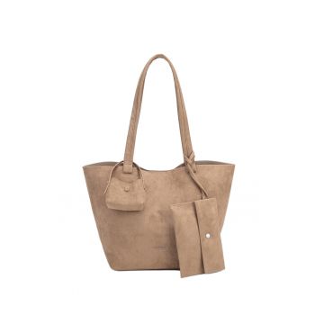 Geanta de umar Edera Plus - Maro taupe