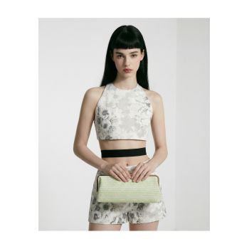 Geanta plic cu o bareta Orlanda - Verde