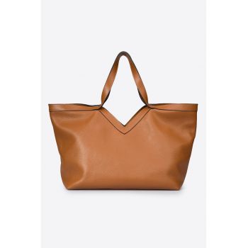 Geanta tote de piele - Maro scortisoara