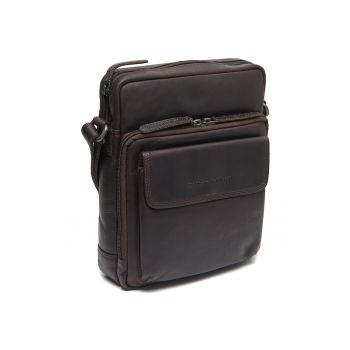 Geanta umar barbati piele naturala - 2.5 litri - Montira - - Maro inchis